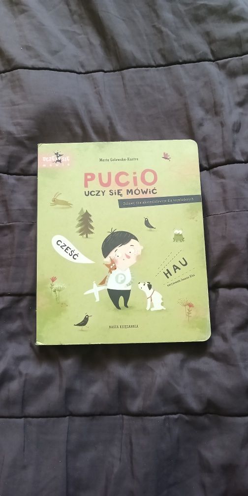 Pucio uczy się mówić, zabawy dźwiękonaśladowcze dla najmłodszych