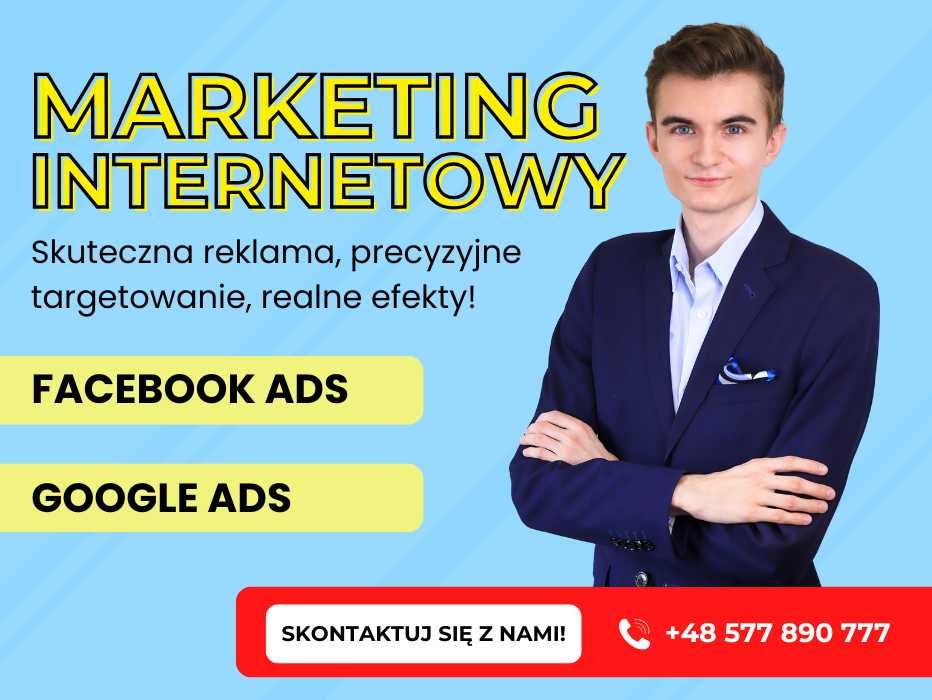 FACEBOOK ADS i GOOGLE ADS | Kampanie reklamowe dla firm