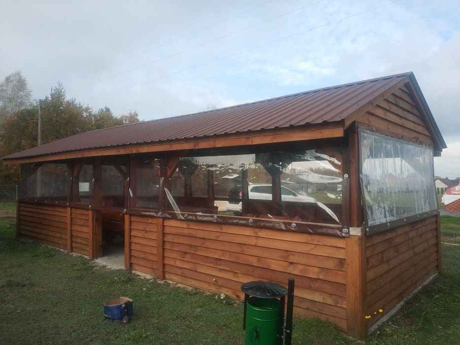 Plandeki na altany tarasy i wiaty | Na wymiar montaż nadruk wysyłka