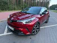 Toyota C-HR Toyota C-HR Toyota C-HR 1.8 Hybrid 2019 - Skóra, Kolor Tokyo Red