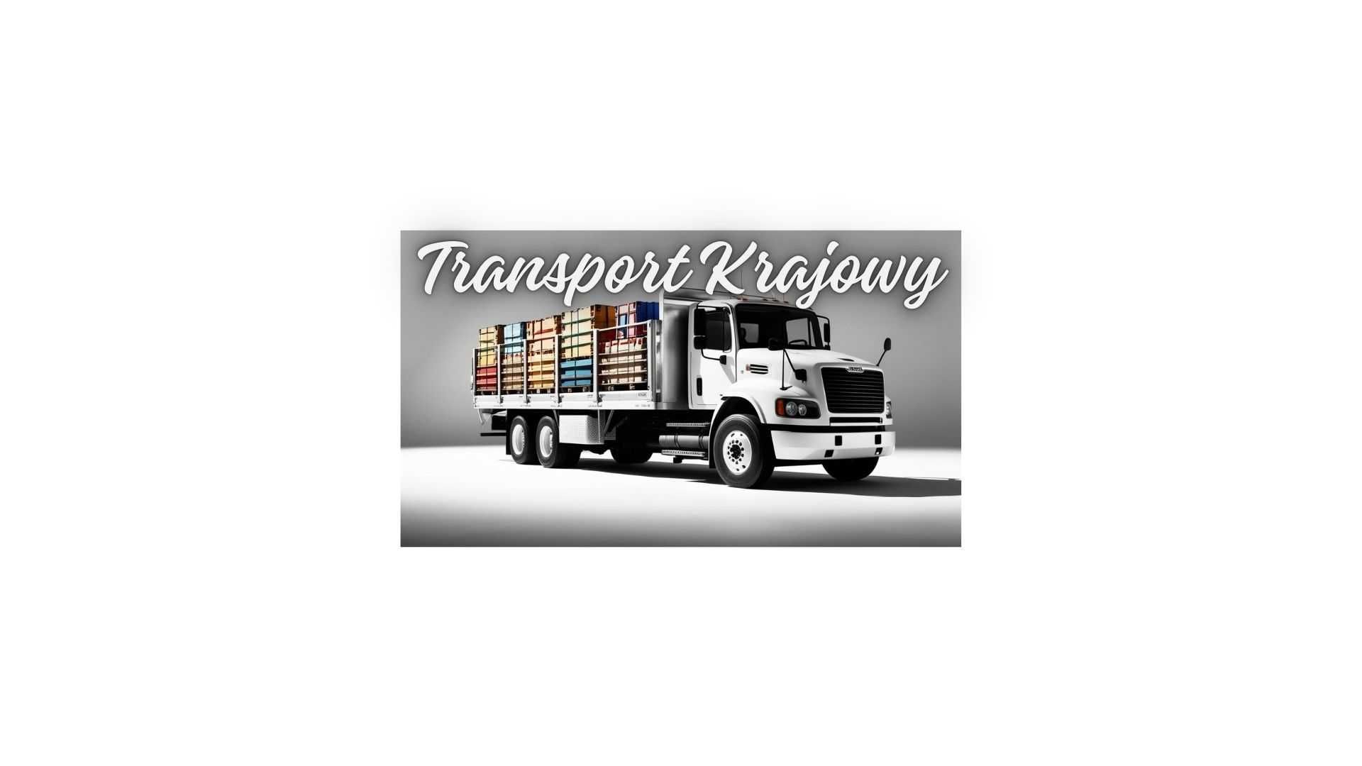Transport krajowy solówka 6 ton winda paleciak, załadunek boczny