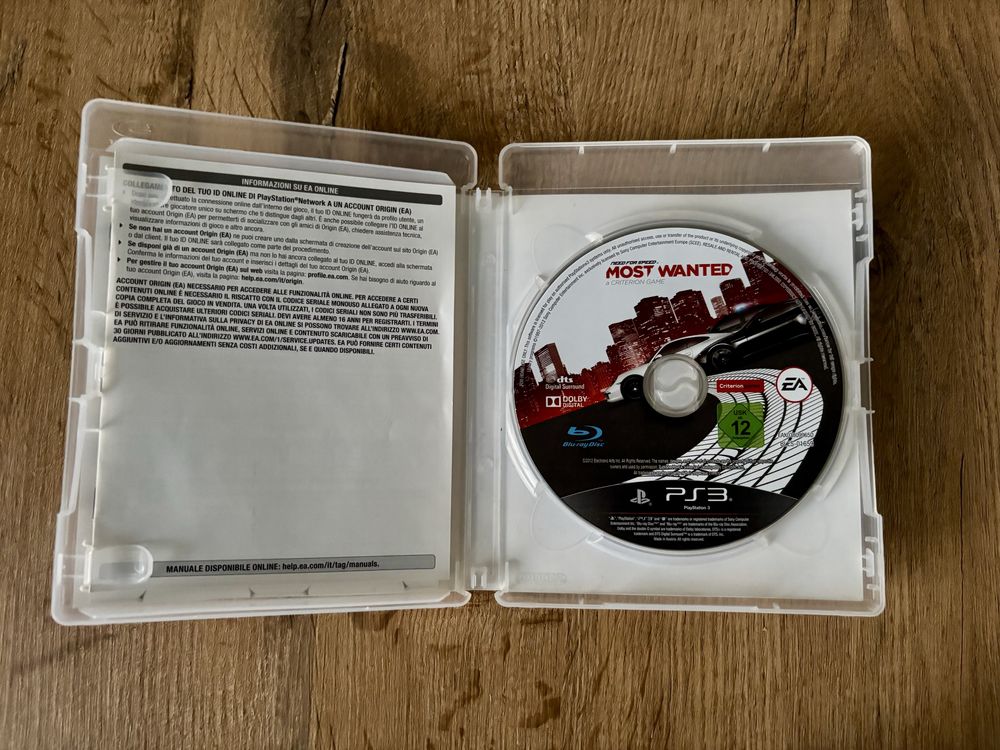 Gra Need for speed most wanted PS3 playstation 3