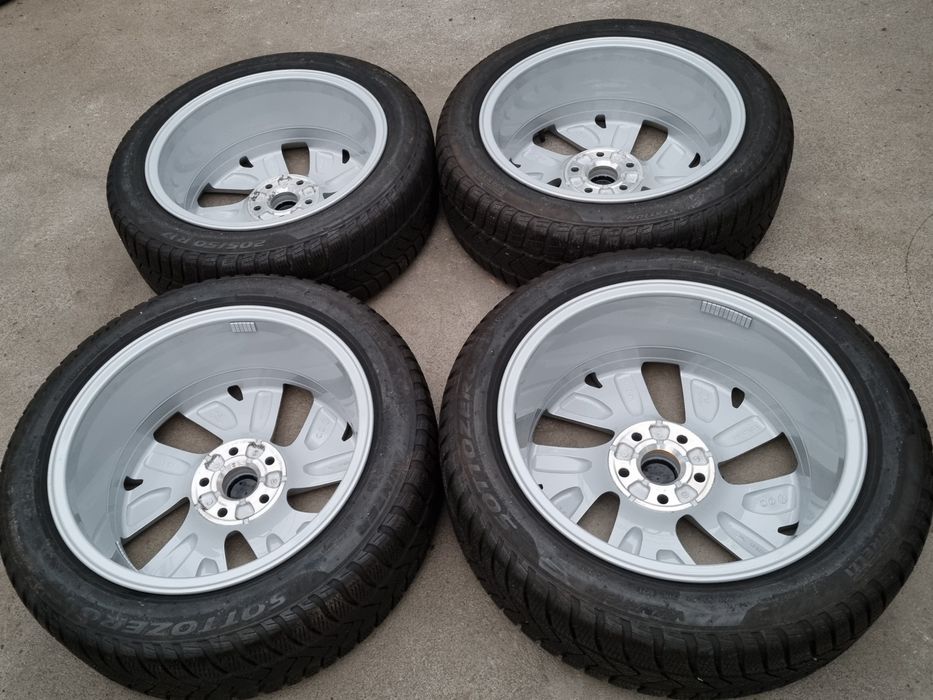 Koła Zimowe Alu 17" VW Golf VIII VII VI V Touran Caddy 5x112 Oryginał