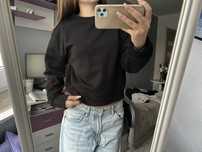czarna bluza H&M