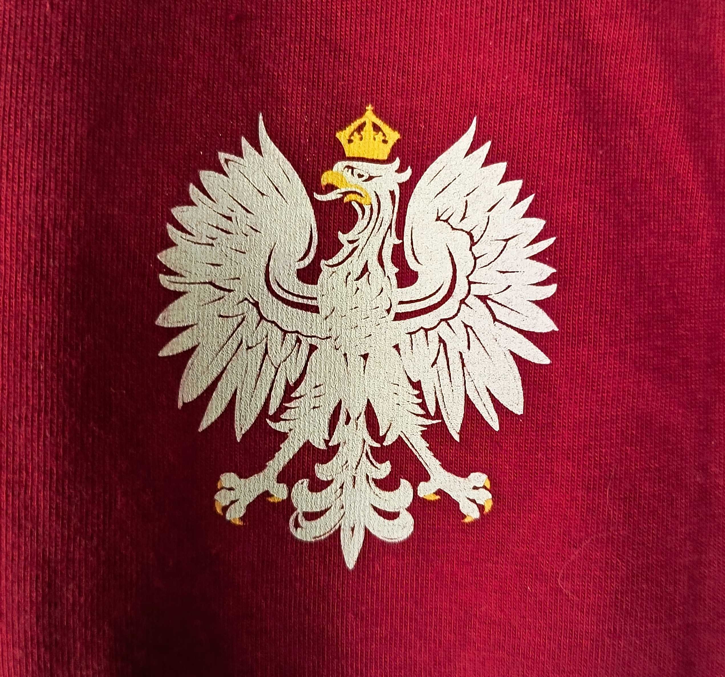 Koszulka T-shirt Red is Bad Czerwona Orzeł