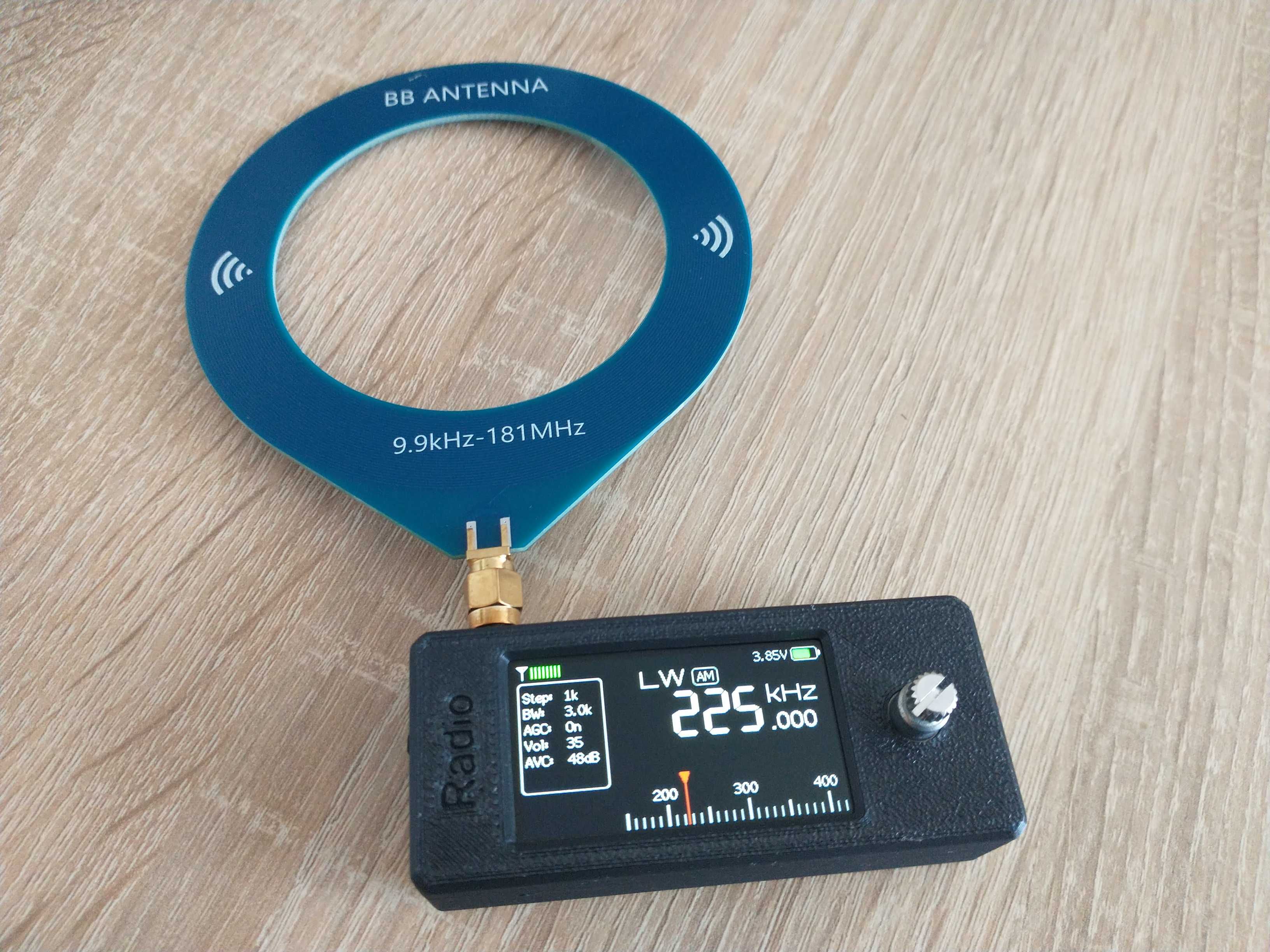 Kieszonkowy odbiornik radiowy ATS MINI ESP32.
