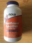 NOW Foods, Lecitina de Girassol 1200mg