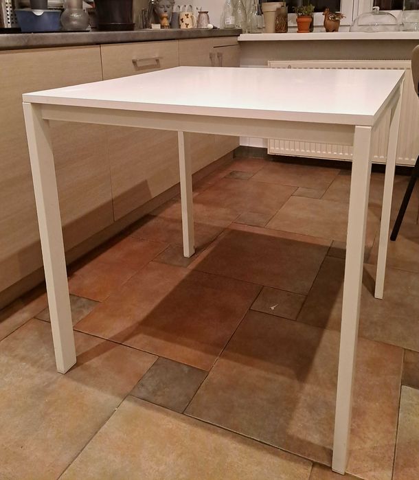 Stół biały IKEA Melltorp 75x75