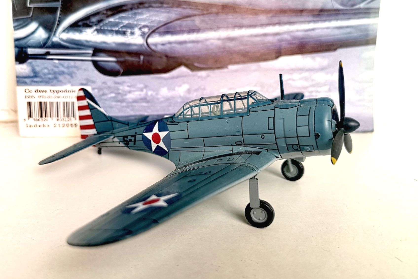 Model 1:72 Daglas SBD-3 Samoloty II wojny DeAgostini