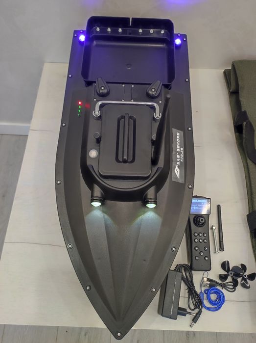 Карповий кораблик для рибалки GPS ST70-30 на 40 точок БАТАРЕЯ 30А