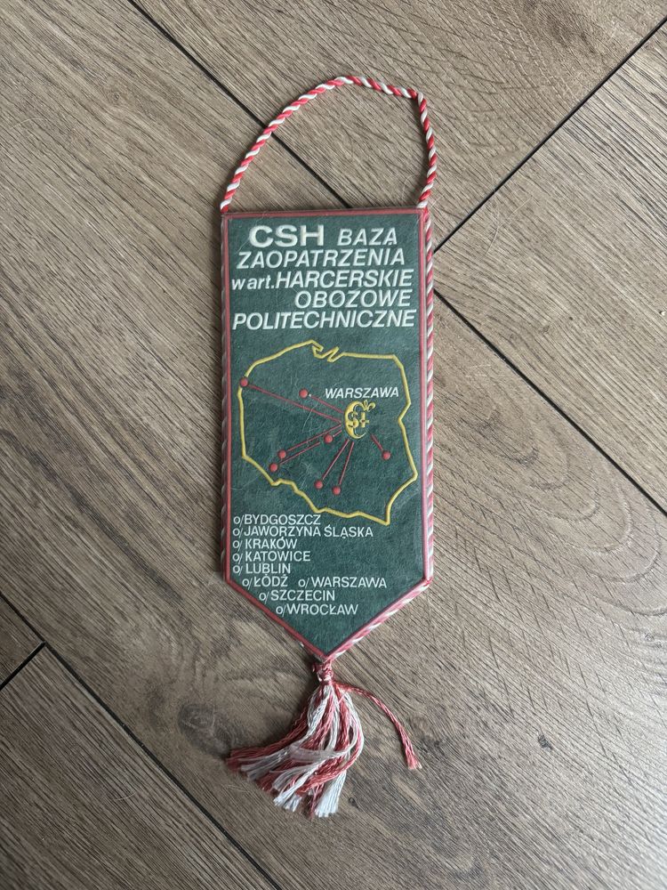 Proporczyk ZHP Centralna Składnica Harcerska 1983 25-lecie