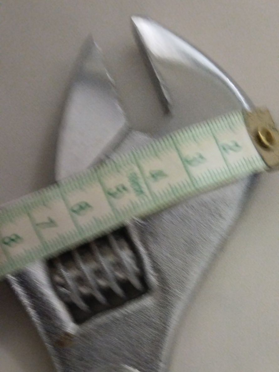Chave inglesa ajustável de 300mm em aço forjado