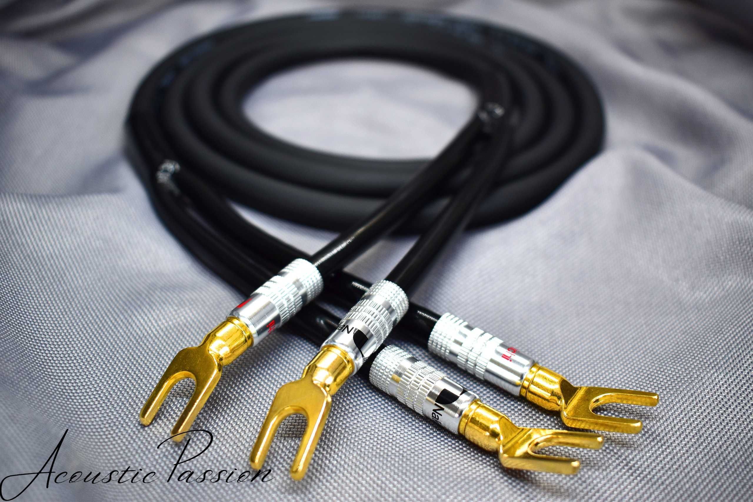 Kabel głośnikowy Nakamichi KLOTZ LY240 OFC 2 x 4 mm² 1,5m przewód
