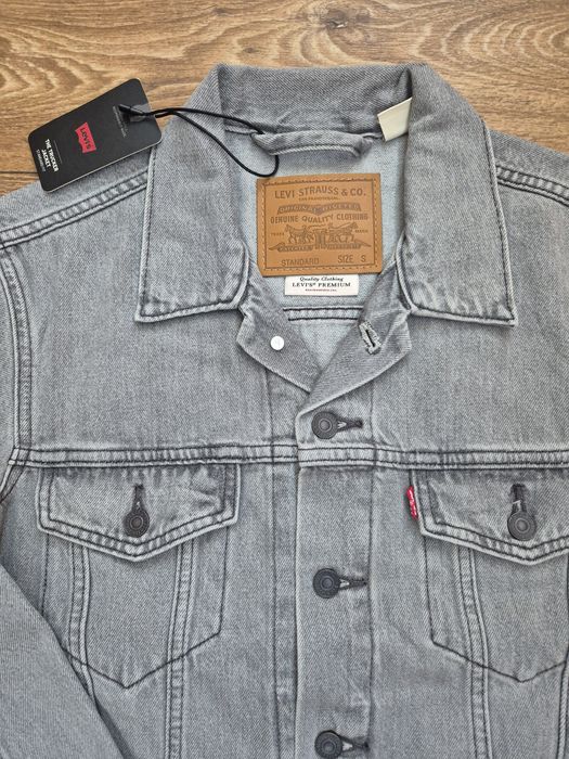 Новий чоловічий джинсовий піджак (джинсовка) levis (S)