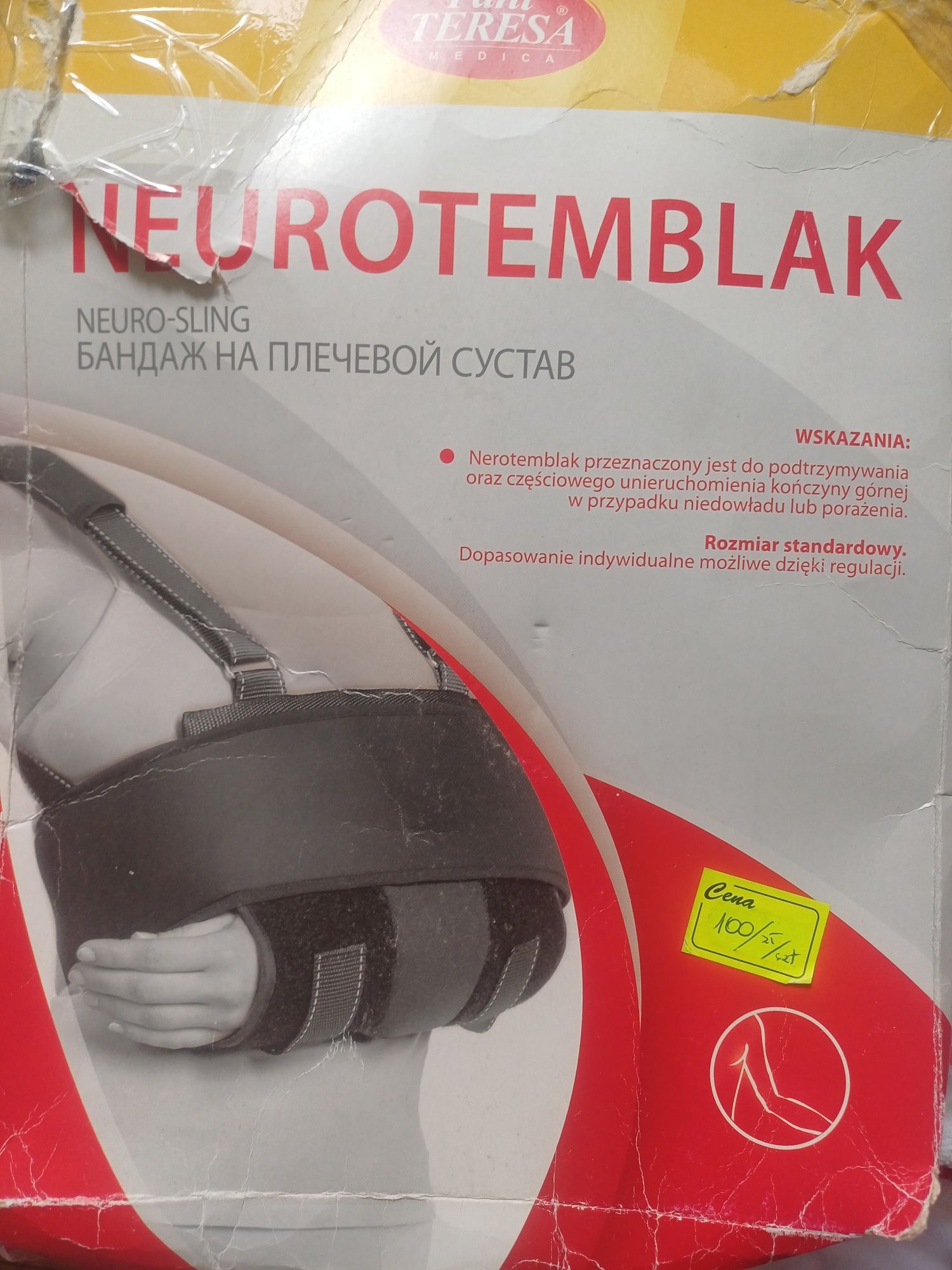 Temblak na rękę regulowany