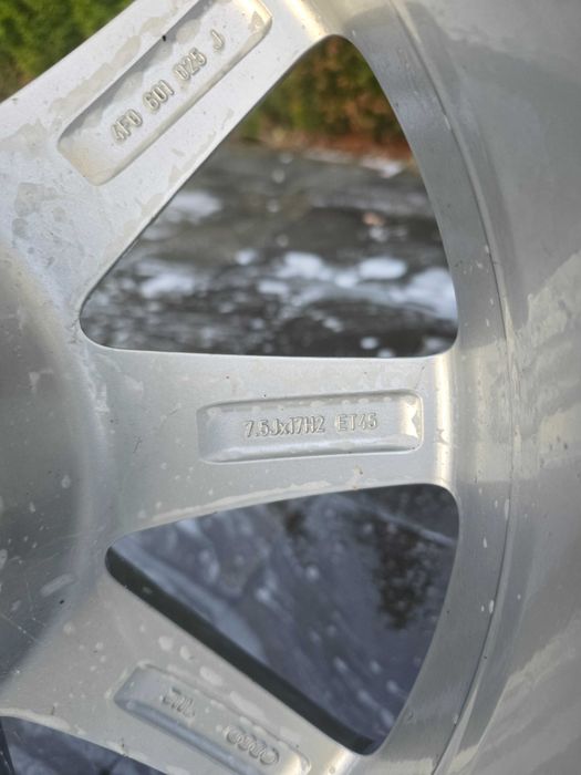 felga koło alufelga zapas nowy a6 c6 speedline 7,5x17' et45 nowa