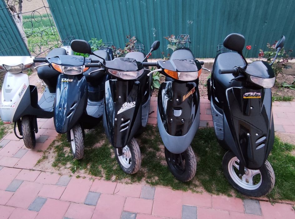 Скутера з контейнера без пробігу по Україні Honda Suzuki Yamaha