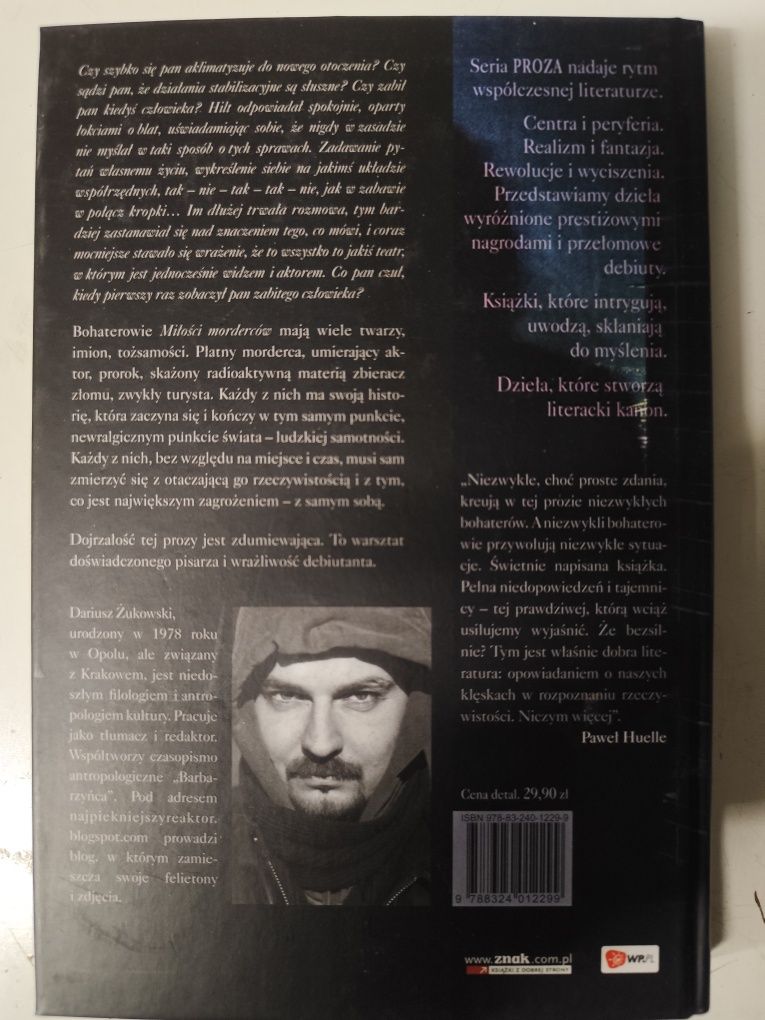Dariusz Żukowski. Miłość morderców. Proza