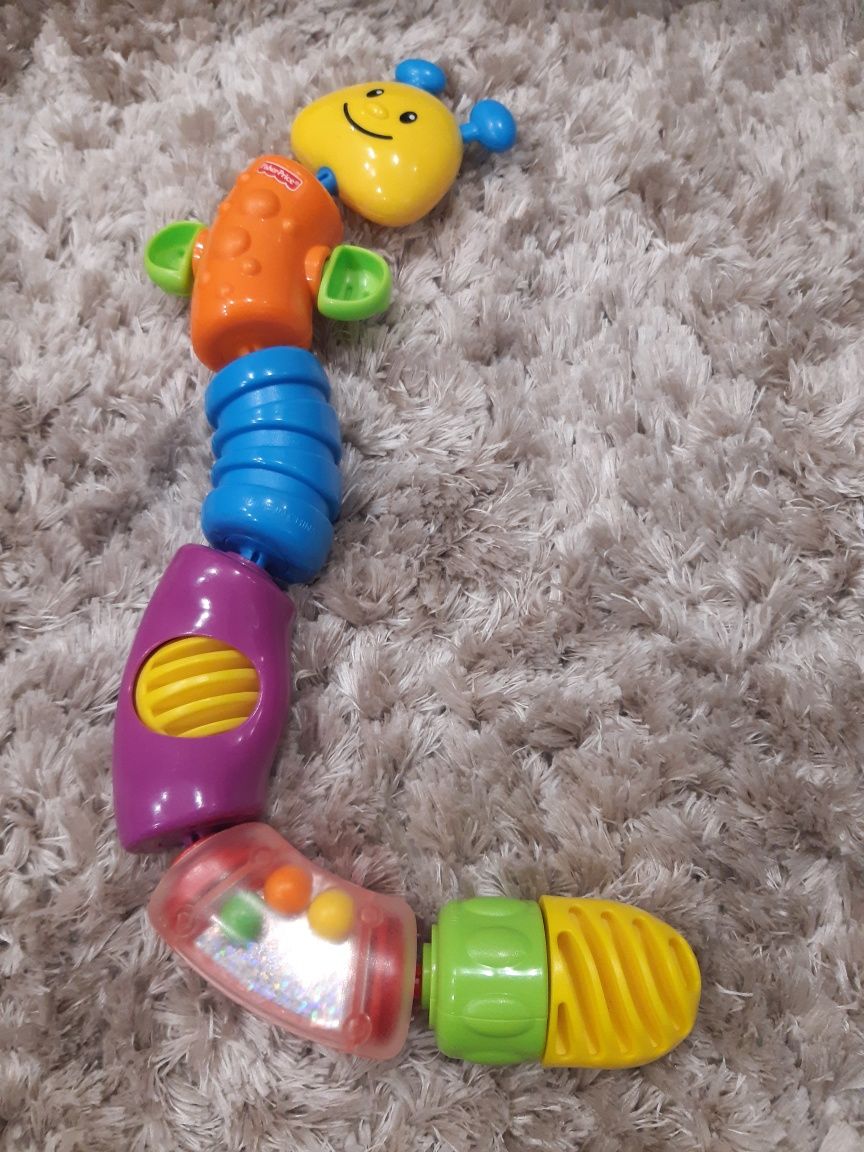 Gąsienica FISHER PRICE 6 elementów