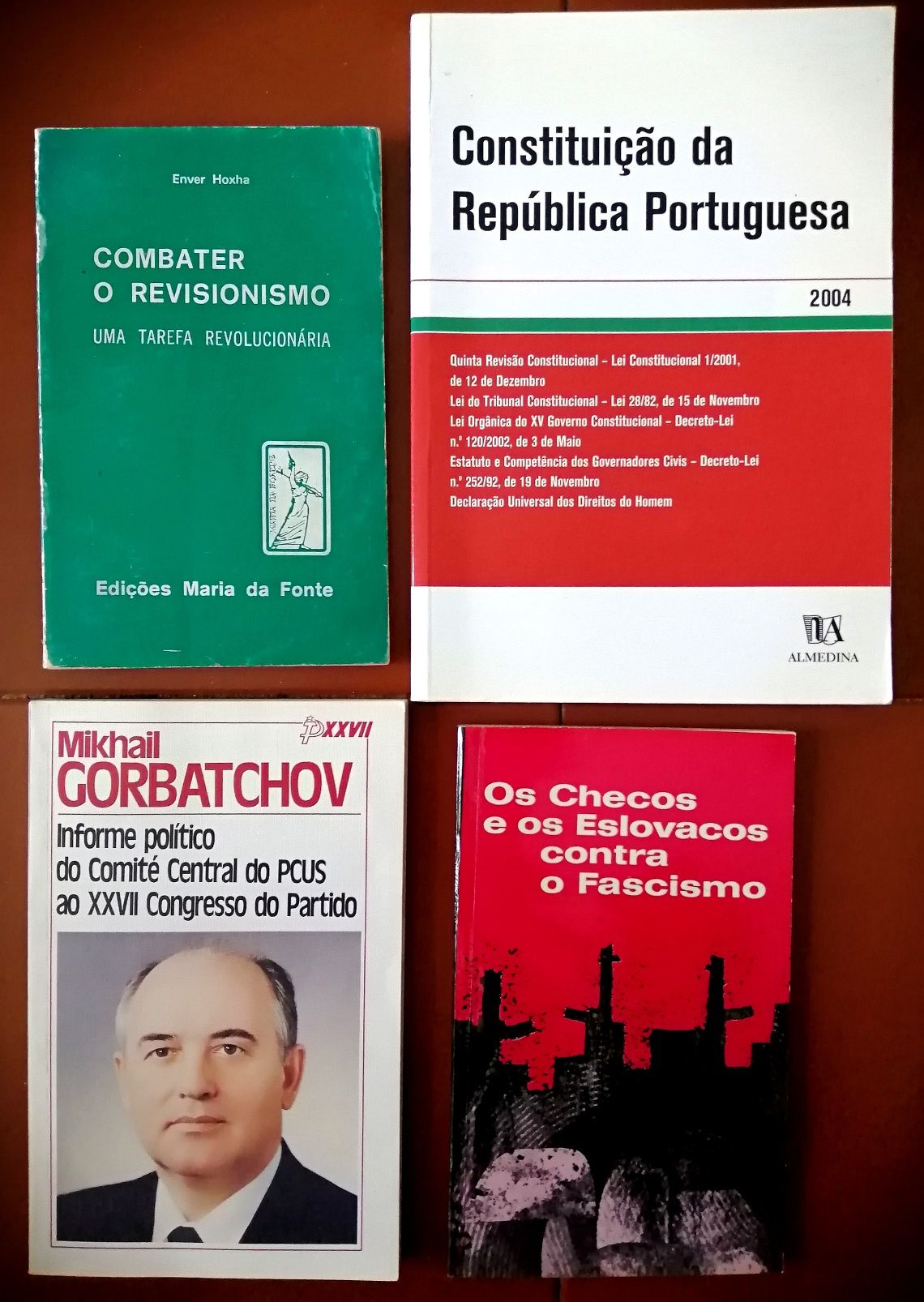Vários livros - político-sociais etc...
