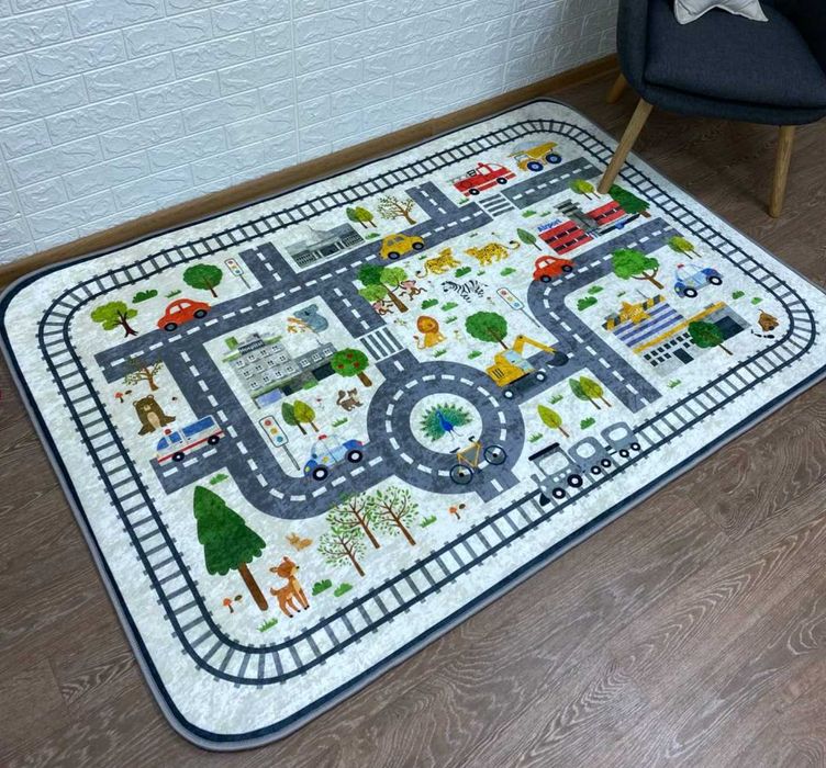 Ковер/килим безворсовий дорога для мальчика дорожка вдетскую Турция от