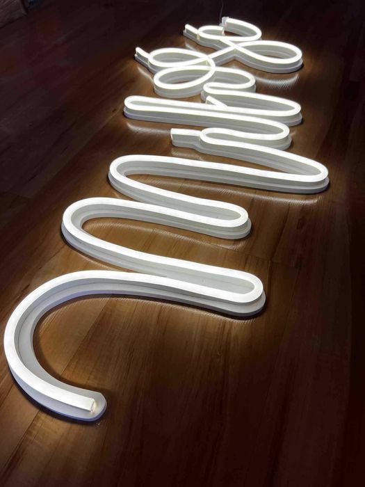 Neon ledowy napis Miłość led wiszący ślub wesele ciepły biały sprzedam
