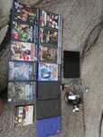 Ps2 wraz z zestawem 17 gier