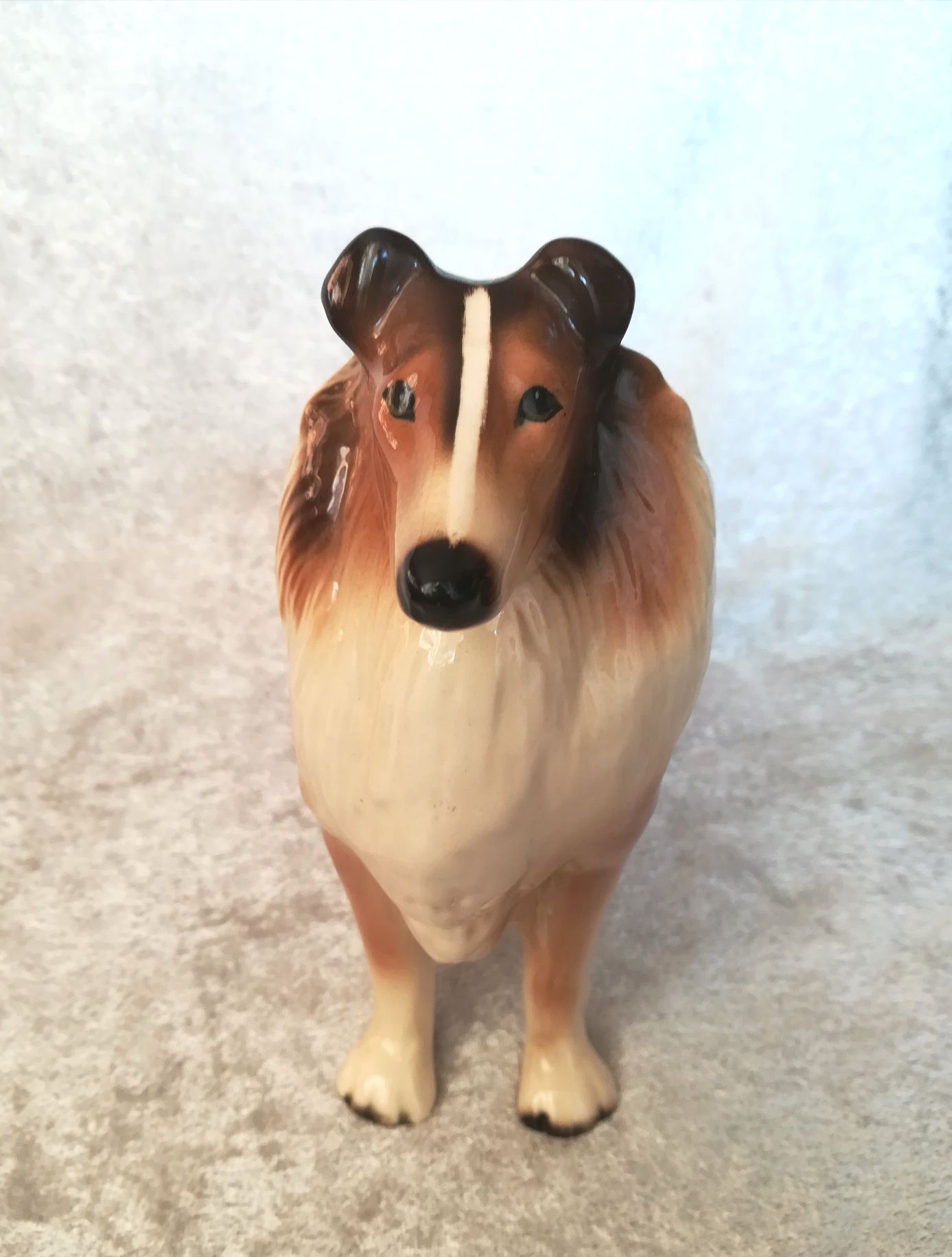 Figurka pies collie