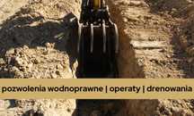 Pozwolenia wodnoprawne - Operaty Wodnoprawne - Drenowania