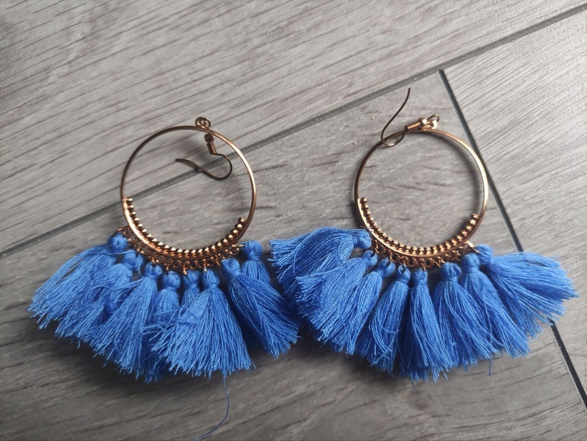 Boho lekkie kolczyki