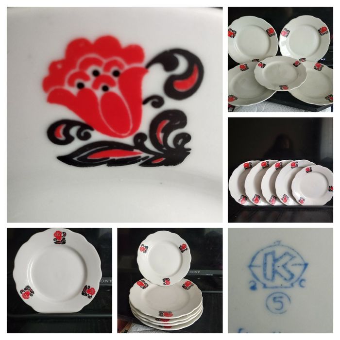 Тарелки праздничные СССР