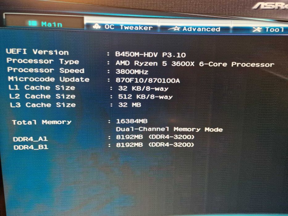 Komputer PC – Ryzen 3600X / RTX 3060 Ti / 16 GB RAM