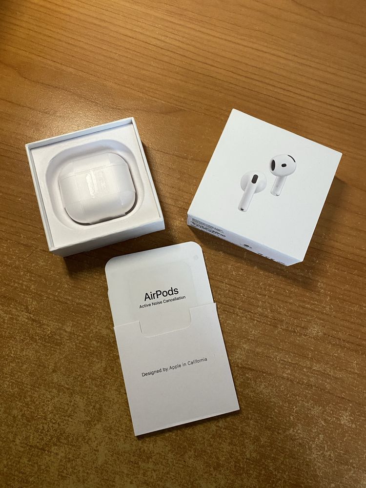Нові Airpods 4 ANC