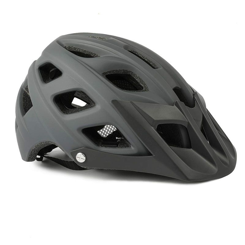 Kask rowerowy sportowy MTB Enduro Czarny L 56-61 cm
