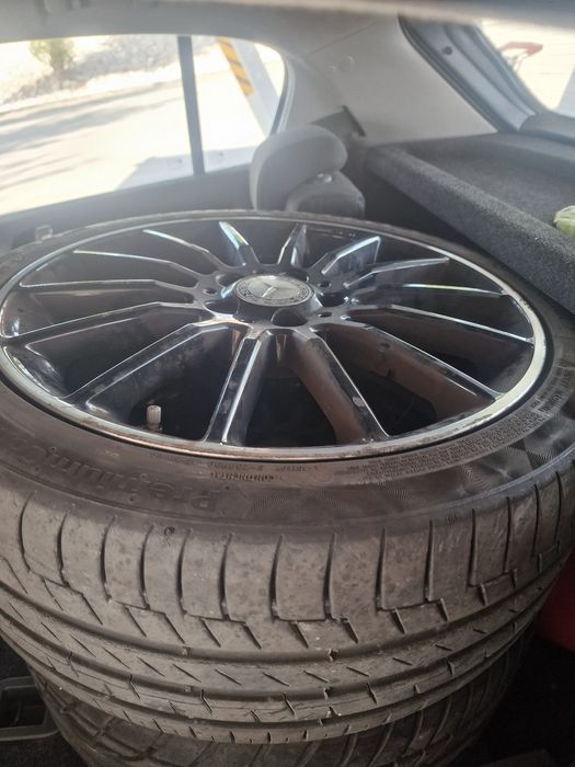 Vendo conjunto jantes Turbine amg 18" (originais)