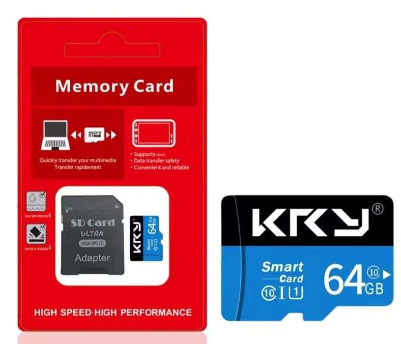 Карта памяти micro SD 64 GB