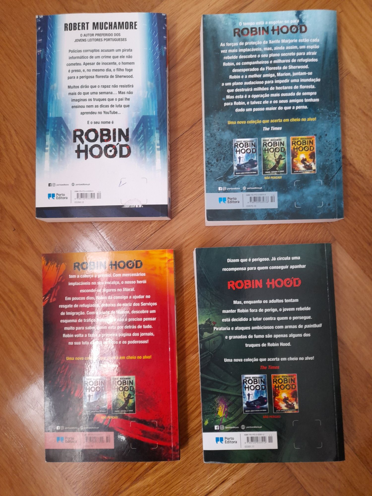 Colecção livros Robin Hood