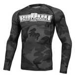 PIT BULL RASHGUARD RASH all black camo longsleeve