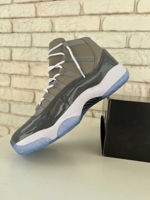 Чоловічі кросівки Air Jordan 11 Retro Cool Gray джордан 11 кроссовки