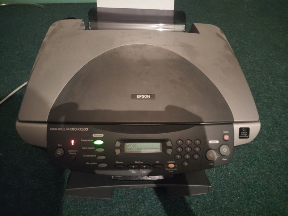 Принтер epson stylus photo rx 500
