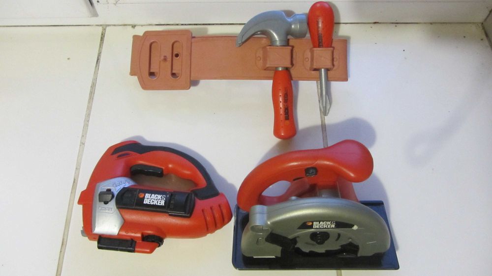 Black Decker набір діскова піла циркулярка лобзік молоток викрутка