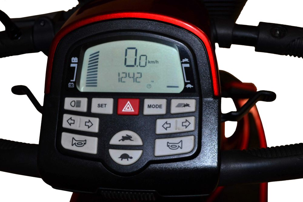 Skuter inwalidzki elektryczny PRIDE SPORT cyfrowy wyświetlacz TERENOWY