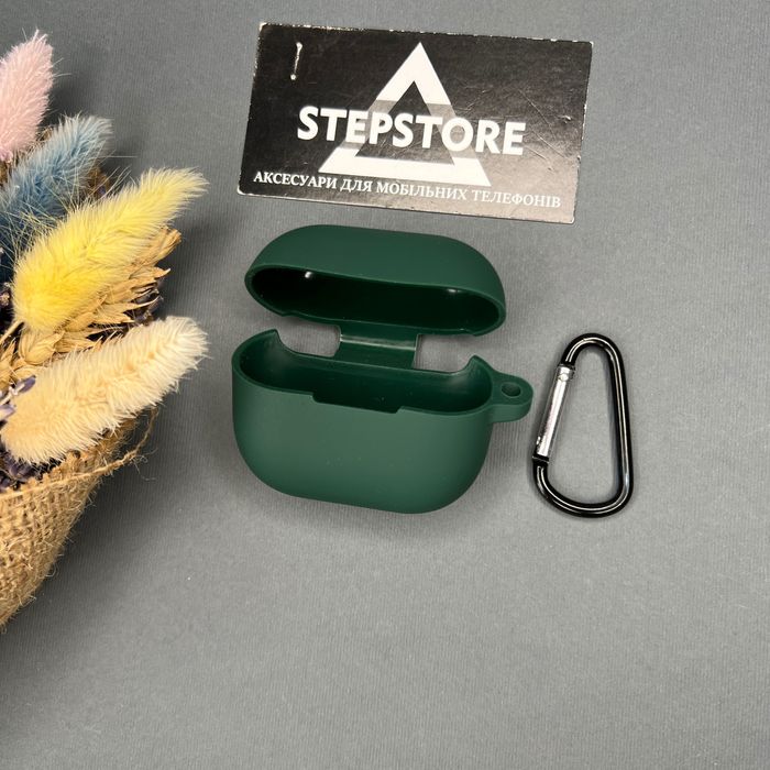 Чехол Samsung Galaxy Buds 3 FE силиконовый Pro противоударный карабин