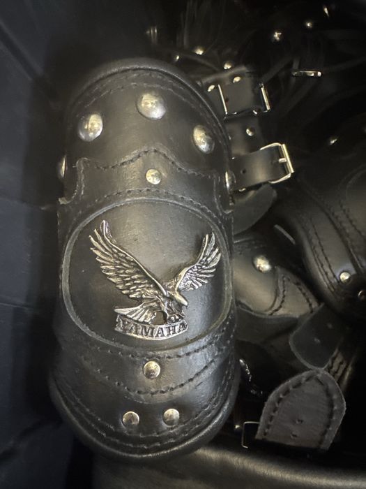 Uchwyt na kubek skórzany motocyklowy