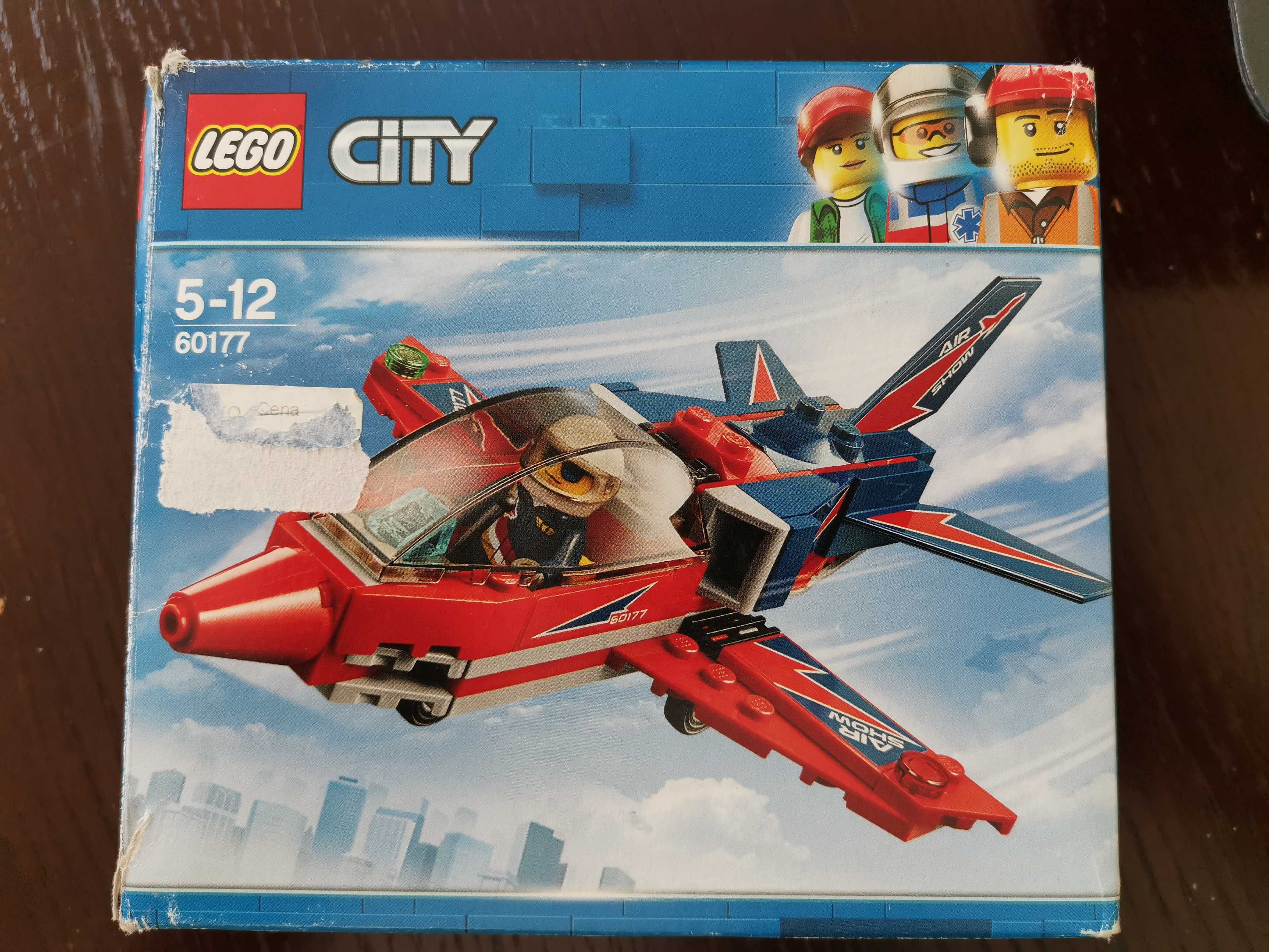 Klocki Lego 60177 City Odrzutowiec Pokazowy