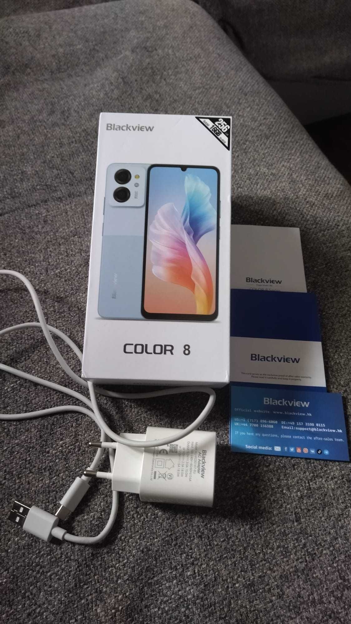 Smartfon BLACKVIEW COLOR 8 na gwarancji