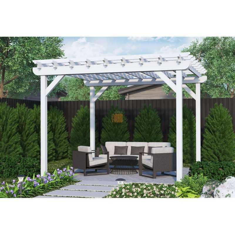 Pergola ogrodowa "Amsterdam" 3,5x3,5m - WYPRZEDAŻ