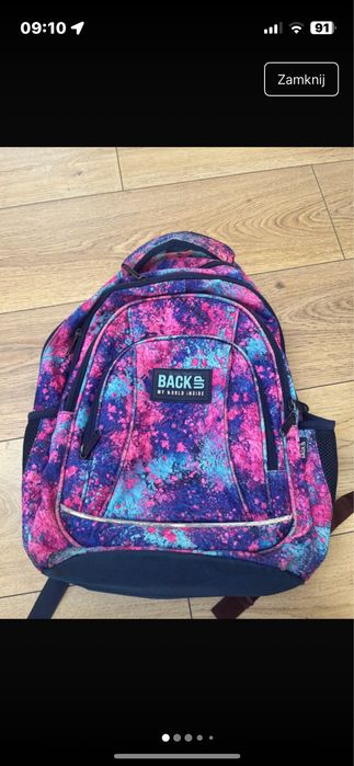 Plecak szkolny dla dziewczynki
