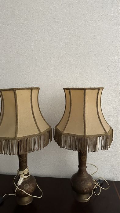 Conjunto 2 candeeiros