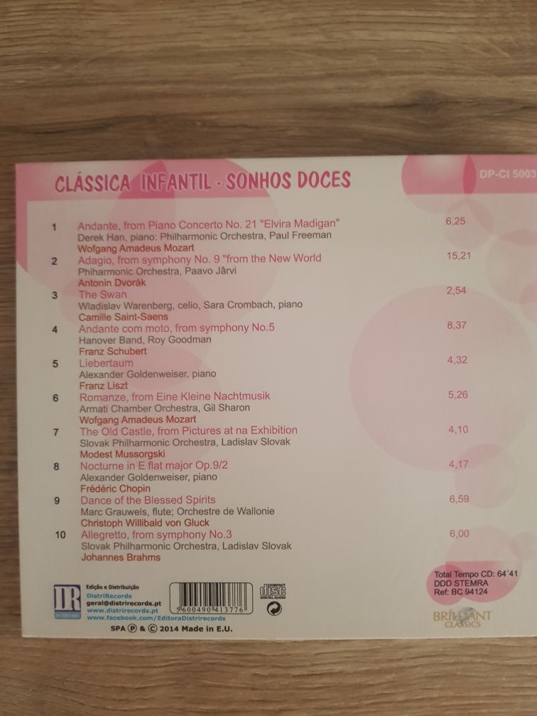 CDs de Música para Bebés
